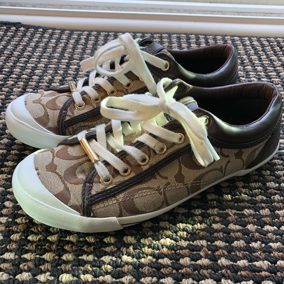 Coach Monogram Sneakers - Picture 1 of 3